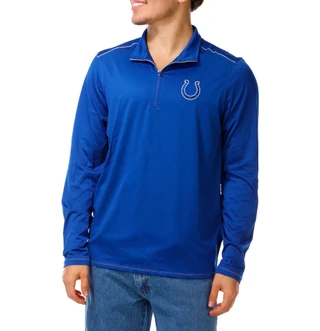 Thumbnail 1: INDIANAPOLIS COLTS Men's Indiana Colts Quarter Zip Pullover  