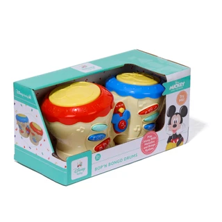 Thumbnail 3: Disney Baby Mickey & Friends Bop'n Bongo Drums Toy 
