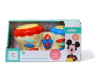 Thumbnail 1: Disney Baby Mickey & Friends Bop'n Bongo Drums Toy 
