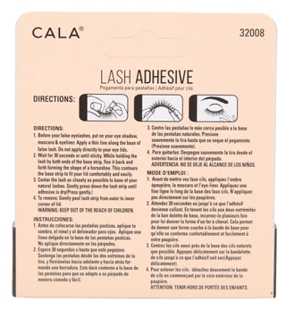 Thumbnail 2: CALA 0.25 oz Clear Waterproof Lash Adhesive 