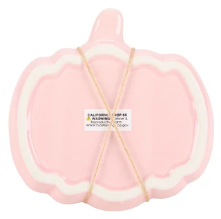Thumbnail 2: Pink Pumpkin Ceramic Soap Dish & Scented Soap Bar 