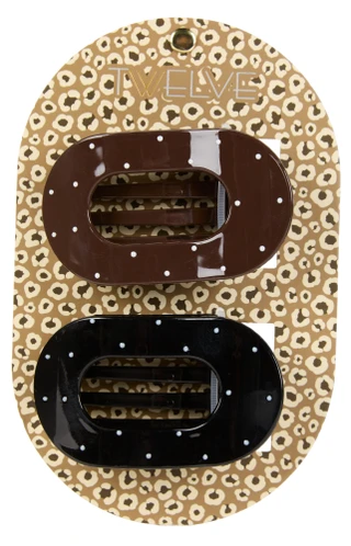 Thumbnail 1: TWELVE 2 Pk Flat Claw Clips  