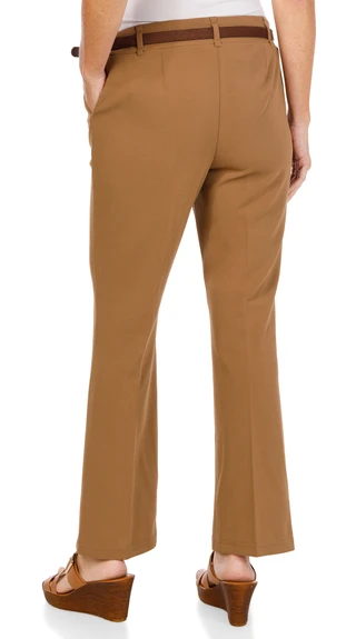 Thumbnail 2: Soho Apparel Women's Petite Ankle Pants  
