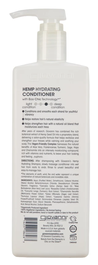 Thumbnail 2: Giovanni 24 oz Hemp Hydrating Conditioner 