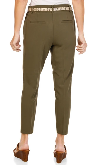 Thumbnail 2: Soho Women's Petite Belted Pull On Pants  