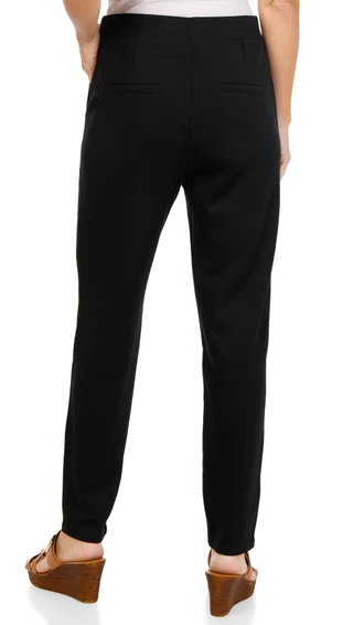 Thumbnail 2: KAY UNGER Women's Solid Pull On Pants  