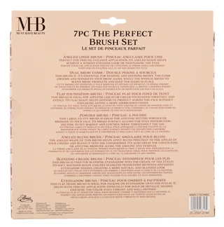 Thumbnail 2: Must-Have Beauty 7 Pc The Perfect Brush Set 