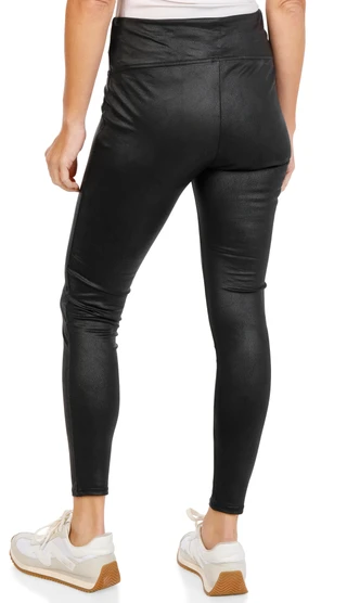 Thumbnail 2: SEVEN7 Women's Faux Leather Leggings  