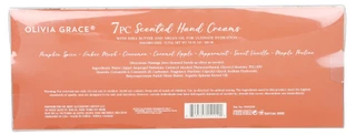 Thumbnail 2: Olivia Grace 7 Pc Assorted Scented Hand Creams with Shea & Argan 