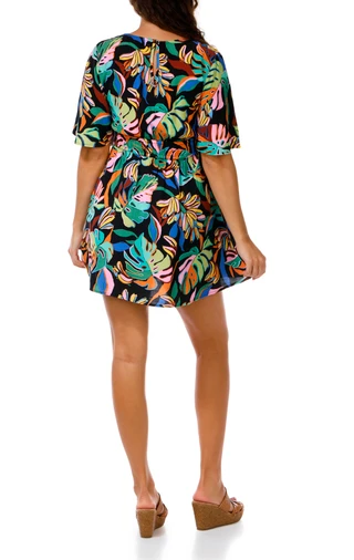 Thumbnail 2: Rip Curl Juniors Sunset Luau Mini Dress 