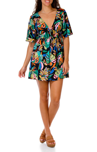 Thumbnail 1: Rip Curl Juniors Sunset Luau Mini Dress 