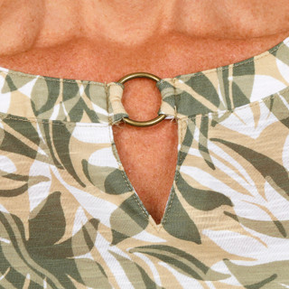 Thumbnail 2: Hearts of Palm Women's 3/4 Sleeve Ring Neck Top 