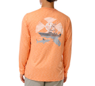 Thumbnail 1: REEL LEGENDS Men's Outdoor Long Sleeve Driftline Performance Shirt 
