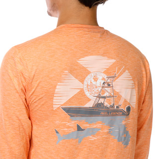 Thumbnail 2: REEL LEGENDS Men's Outdoor Long Sleeve Driftline Performance Shirt 