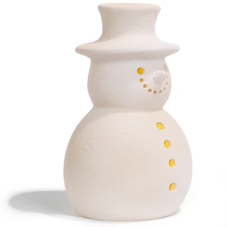 Thumbnail 2: Magical Season 8 in LED Ceramic Modern Snowman 