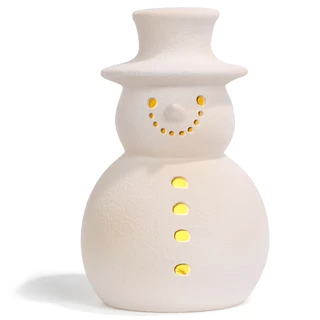 Thumbnail 1: Magical Season 8 in LED Ceramic Modern Snowman 