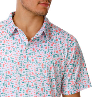 Thumbnail 2: Jeep Men's Short Sleeve Western Polo Shirt 