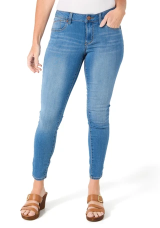 Thumbnail 1: 1822 Women's 28 Inch Ankle Skinny Jeans 
