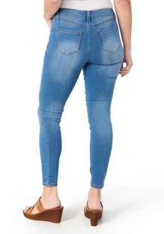 Thumbnail 2: 1822 Women's 28 Inch Ankle Skinny Jeans 