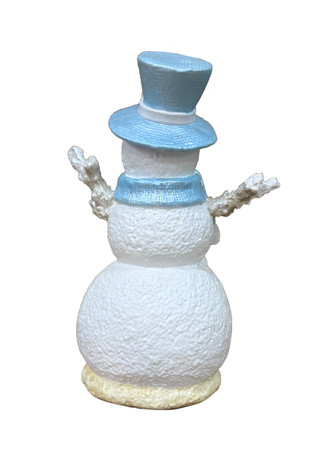 Thumbnail 2: Magical Season 10" Polyresin Snowman Decoration 
