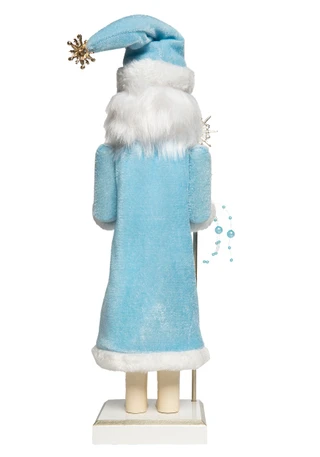 Thumbnail 2: Magical Season 14" Blue Nutcracker with Gifts 
