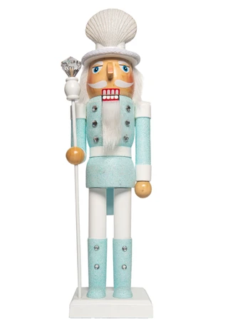 Thumbnail 1: Magical Season 14" Glitter Nutcracker with Shell Hat 