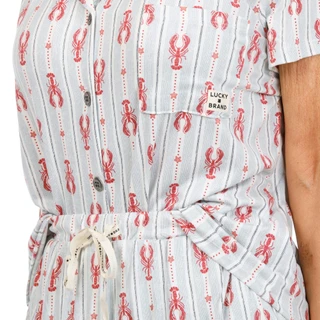Thumbnail 3: Lucky Brand Women's Lobster Sleep Set 