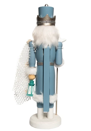 Thumbnail 2: Magical Season 14" White & Blue Nutcracker 