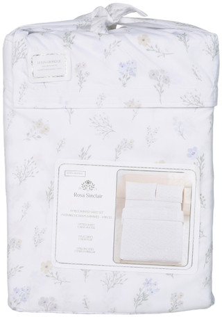 Thumbnail 1: Buffalo 4 Pc Printed Genevie Queen Sheet Set 