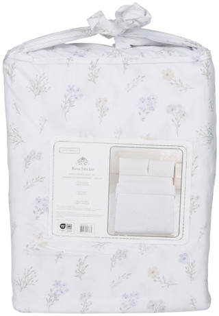 Thumbnail 2: Buffalo 4 Pc Printed Genevie Queen Sheet Set 