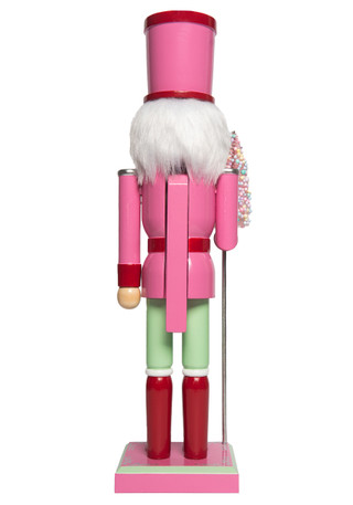 Thumbnail 2: Magical Season 14" Mint & Pink Nutcracker 
