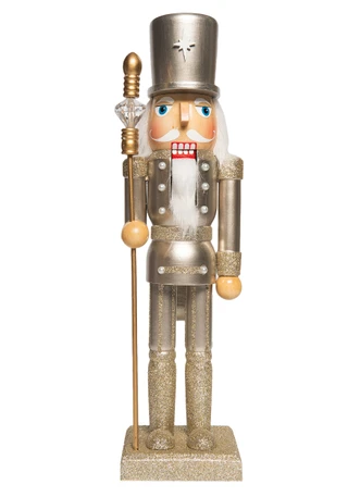 Thumbnail 1: Magical Season 14" Champagne Staff Nutcracker 