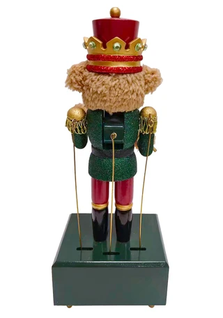 Thumbnail 2: Magical Season 12" Musical Bear Nutcracker 