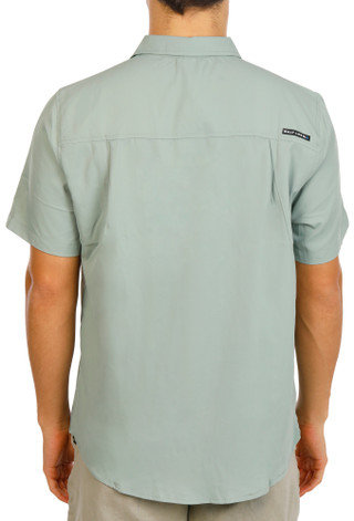 Thumbnail 2: Salt Life Men's Short Sleeve Performance Button Down Shirt 