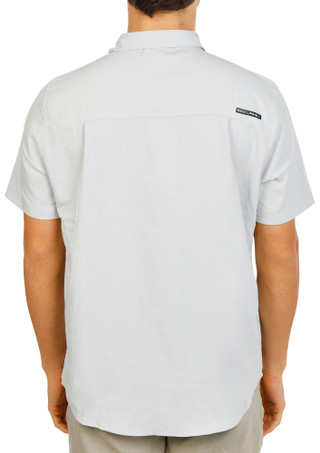 Thumbnail 3: Salt Life Men's Short Sleeve Performance Button Down Shirt 