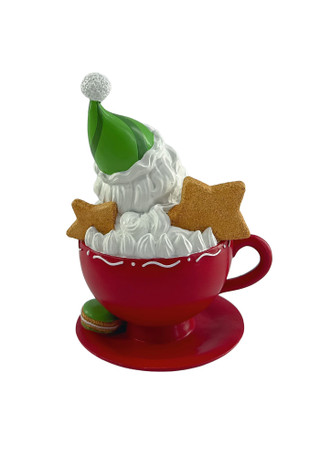 Thumbnail 2: Magical Season 6.5" Resin Santa in Holiday Mug 