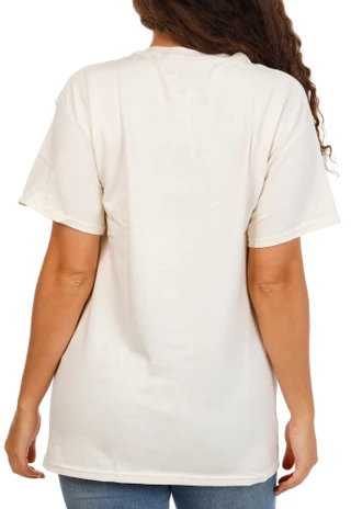 Thumbnail 2: DOLLY PARTON Juniors Graphic Boyfriend Tee 