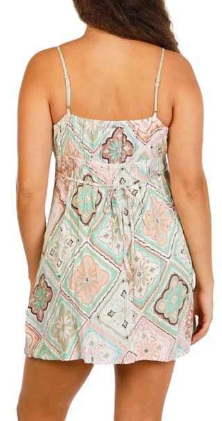 Thumbnail 2: BILLABONG Juniors Dreaming of Sun Crinkle Mini Dress 