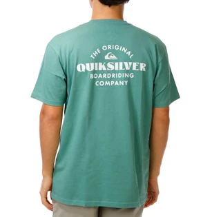Thumbnail 1: Quiksilver Men's Short Sleeve Branded Crew Neck Tee 
