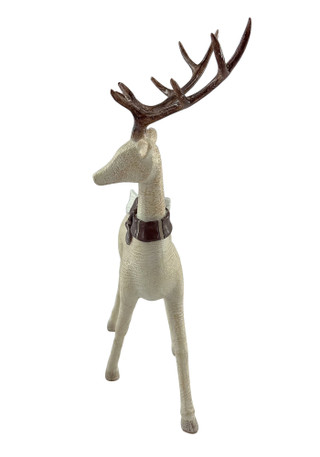 Thumbnail 1: Magical Season 12.5" Resin Standing Woodgrain Deer 