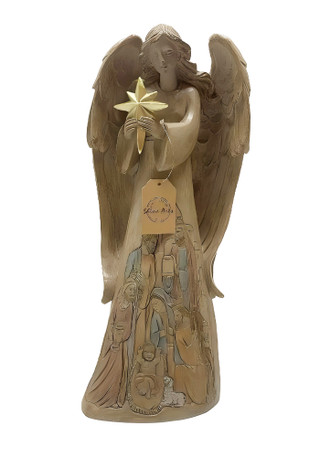 Thumbnail 1: Magical Season 17" Gold Angel Figurine 