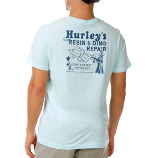 Thumbnail 1: Hurley Men's Short Sleeve Surf Anway Graphic Tee 