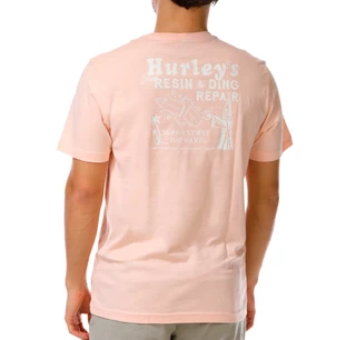 Thumbnail 2: Hurley Men's Short Sleeve Surf Anway Graphic Tee 
