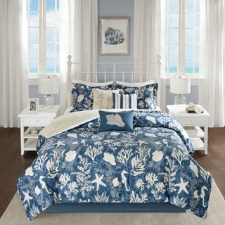Thumbnail 4: Madison Park Madison Park Cape Cod 7-pc. Comforter Set 