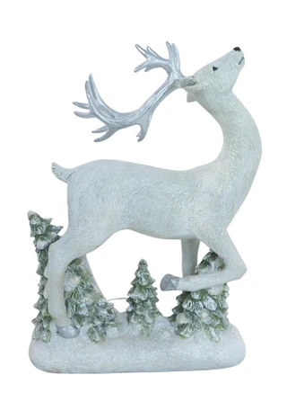 Thumbnail 3: Magical Season 13" LED Woodland Deer Tree 