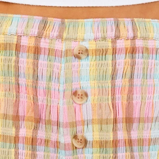 Thumbnail 3: BILLABONG Juniors Sweet Check Woven Shorts 