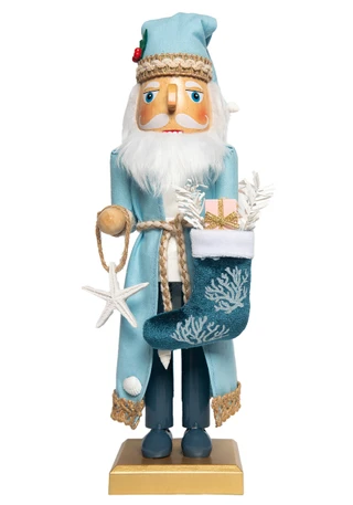 Thumbnail 1: Magical Season 14" Coastal Santa Nutcracker 