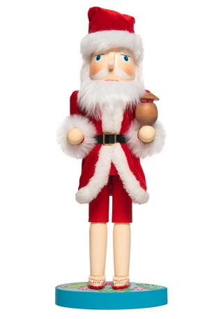 Thumbnail 1: Magical Season 14" Santa on Surfboard Nutcracker 