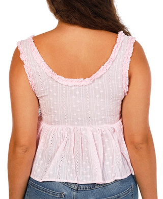 Thumbnail 2: LUSH Juniors Tie Front Tank 