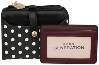 Thumbnail 1: BCBGeneration Bifold Polka Dot Wallet 
